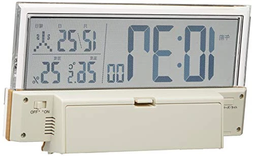 Seiko SQ782B Digital Alarm Clock with Temperature & Humidity Display - Japan - Picture 4 of 5