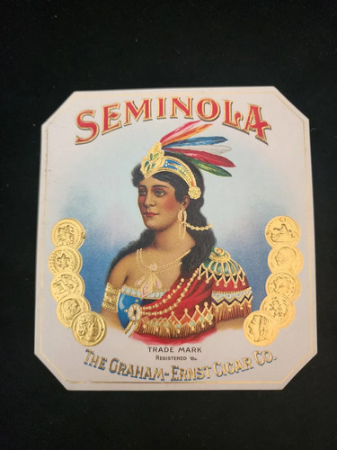 Juego de cinco etiquetas de caja de cigarros vintage originales de la década de 1920 - Imagen 5 de 7