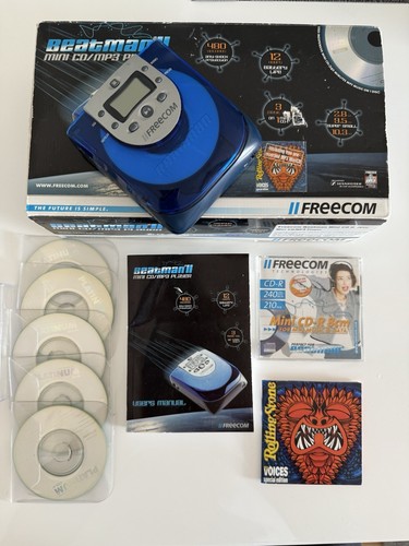 Freecom Beatman II Pocket MP3 Mini CD-Player - Rarität 2000er mit OVP selten! - Bild 2 von 10