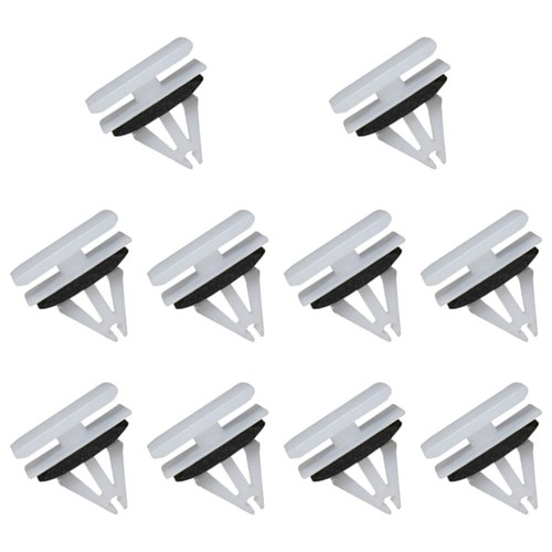 Sill Moulding Cover Trim Clip 5270438 10 X ABS Accessories Parts For Ford Fiesta - Picture 21 of 24