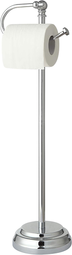 Tissue Paper Roll Holder, Free Standing, Toilet Stand, Classic, Bathroom  - Picture 9 of 15