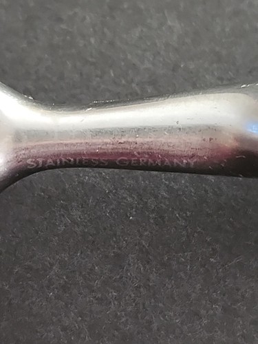  Lauffer ONYX Black Stainless GERMANY 10 3/4" Fleischgabel 2 Zinken - Bild 8 von 10