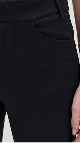 Free People Bette superschlanker schwarzer Damen-Capri-Ponte-Strick NEU Größe 6 UVP 78 $ - Bild 8 von 12