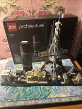 LEGO ARCHITECTURE: Paris Mini Blocks Toy Collectible 11”x 8
