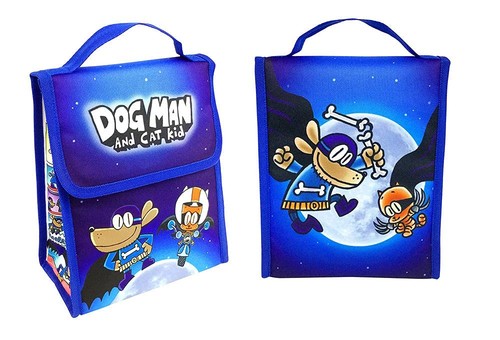 Dav Pilkey Dog Man Back To School Lunch Bag, Petey, Rucksackzug, Trinkflasche - Bild 2 von 8