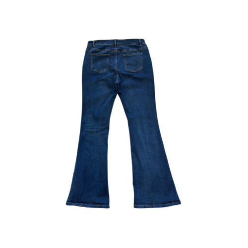 Shein Jeans Authentic Flare High Rise Stretch Women’s Size XL/12 - Picture 4 of 8