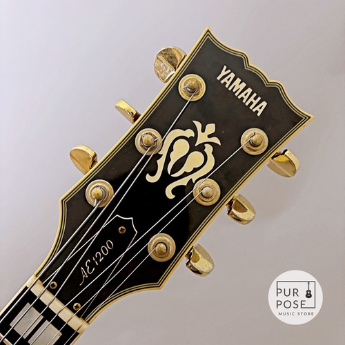 YAMAHA AE1200 full acoustic bisound 1983 Used Electric Guitar - Foto 7 di 11