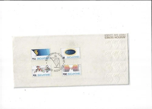 Singapore Year 1973 Aviation Series FDC