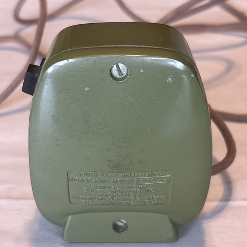 Vintage Shure Bros kontrolliertes Widerruktanz Waffeleisen Harfe Mikrofon Modell 510As - Bild 4 von 8