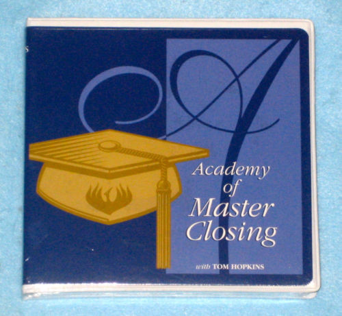 Tom Hopkins Academy of Master Closing SALES 9 CD - $ SELLYour Way 2 MILLIONS $ - Picture 3 of 12