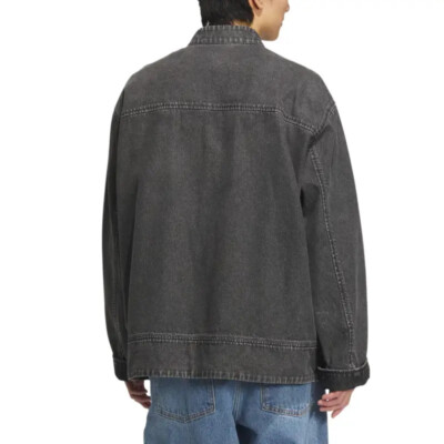 し*ん様 ADIDAS SNEUTRAL COAT DENIM JACKET WMNS) adidas originals Neutral Court Denim Jacket 'Blue' IS5250