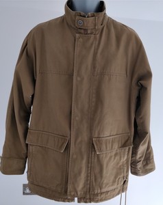 Dutti Mens marrone Cappotto marrone Large Khaki Massimo L chiaro 5rrWqwUE