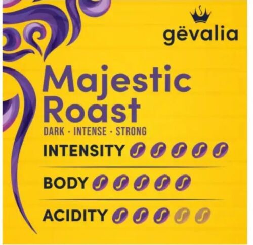 2 Bags Of Gevalia Majestic Roast Ground Coffee 12 oz - Picture 2 of 5