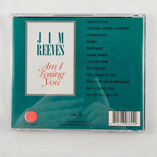 Jim Reeves - Am I Losing You CD NEW CASE (B28) - Picture 4 of 4