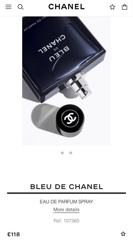 Bleu de CHANEL Eau de Parfum 100ml - Bild 5 von 5