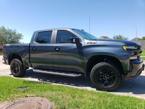 Gloss Black Trail Boss CHEVY SILVERADO/TAHOE WHEELS SET 18x8.5" 1999-2025 - Picture 7 of 12