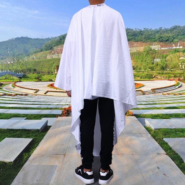 Professional Salon Customer Haircuts Cape Gown Barber Haircut Cape with- Professional Salon Customer Haircuts Cape Gown Barber Haircut Cape with-