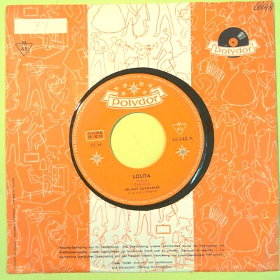 LOLITA/DAVAI DAVAI HELMUT ZACHARIS 45 UMDREHUNGEN POLYDOR NH 66 648