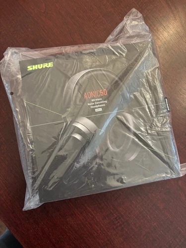 Shure AONIC 50 Gen 2 Wireless Bluetooth Noise-Canceling Headphones - NIB