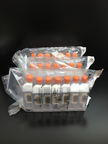 Corning REF 431306 175cm² Angled Neck Cell Culture Flask with Vent Cap Lot 3 PKS - Picture 9 of 24