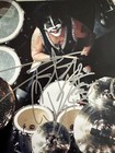 Kiss Peter Criss Rare Signed Photo 8X10 Signed in 2012