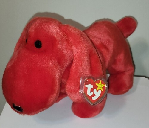 Ty Large Plush Beanie Buddy - ROVER the Dog (12 Inch) MWMTs Stuffed Animal Toy - Picture 4 of 12
