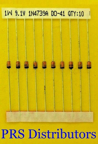 1W diodo Zener 3V a 47V 1N4727A a 1N4756A 1 vatio 10 piezas VENDEDOR DE EE. UU. - Imagen 14 de 31
