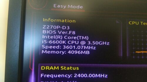 OEM Intel Core i5-6600K 6MB Cache 3.5Ghz Quad Core Processor LGA1151 SR2L4 - Picture 4 of 4