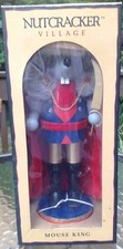 Vtg 1999 Nutcracker Village "MOUSE KING" Nutcracker Suite 11.5" Tall