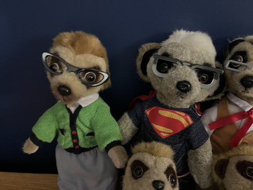 Toy Teddy Meerkats Alexander Orlov, Sergei, Yakov Compare The Market Job Lot X 9 - Picture 4 of 6
