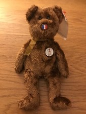 FRANCE TY CHAMPION THE BEANIE BABY WORLD CUP 2002 WITH TAGS