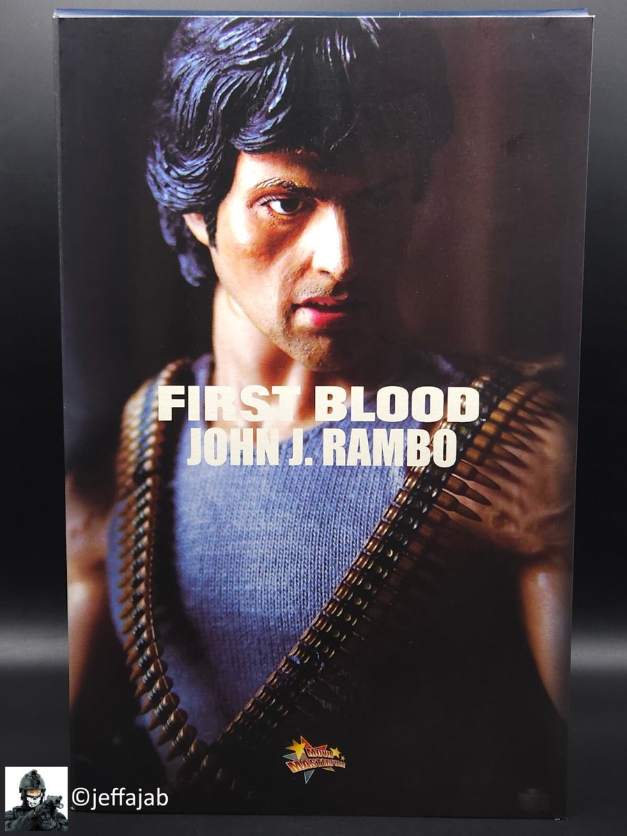 1:6 scale Hot Toys First Blood John J. Rambo Boxed 12