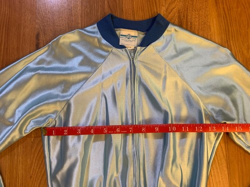 Shaun Cassidy 1977 Hardy Boys Satin Jacket Vintage Kids Medium 10-12, SnagsStain - Picture 12 of 12
