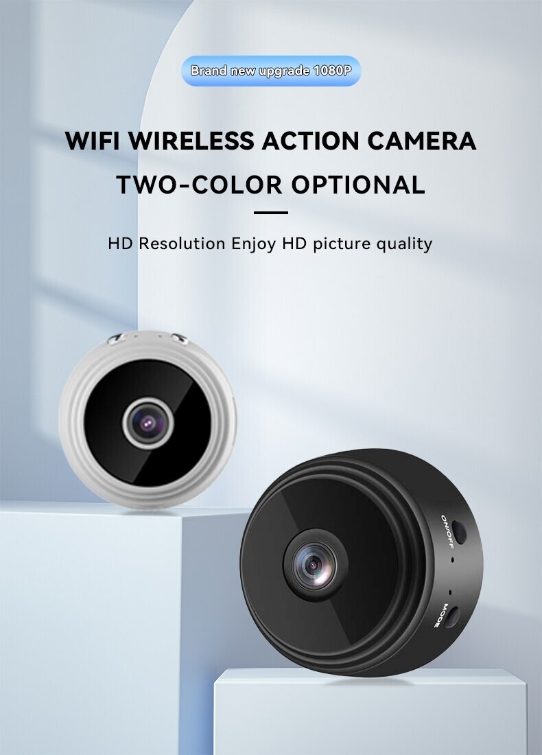 Mini Cámara A9 Wifi HD 1080 p, grabadora de vídeo inalámbrica, grabadora...