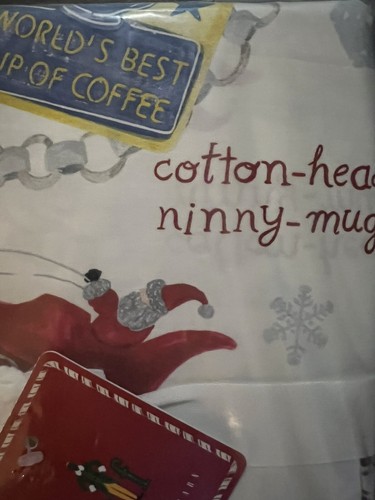 Pottery Barn Elf Sheet Set-Queen size-Buddy-Christmas-Movie-NEW`4 PIECE SET - Picture 3 of 6
