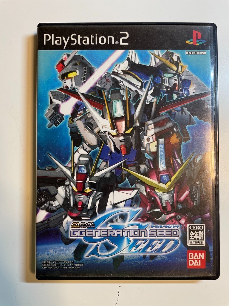 SONY PLAYSTATION PS2 Japan SD GUNDAM GGENERATION SEED | eBay