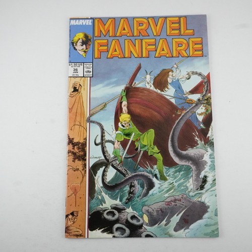 Marvel Fanfare #36 NM 1987 Marvel Comics Charles Vess Tom Sutton Cover