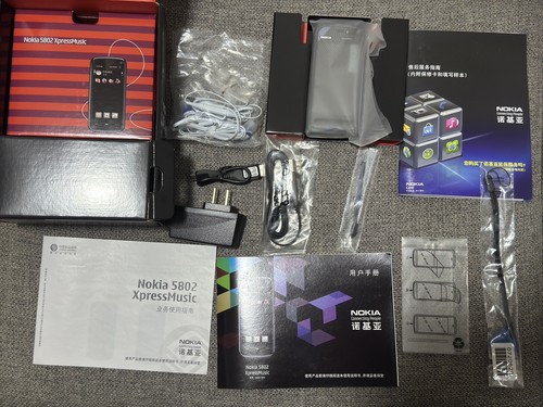 Nokia 5802XM Brand New Black and Blue not 5800XM EXTREME RARE COLLECTION - 第 16/16 張圖片