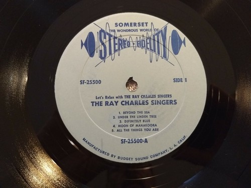 Let's Relax With the Ray Charles Singers. Vinyl LP. - Imagen 3 de 4