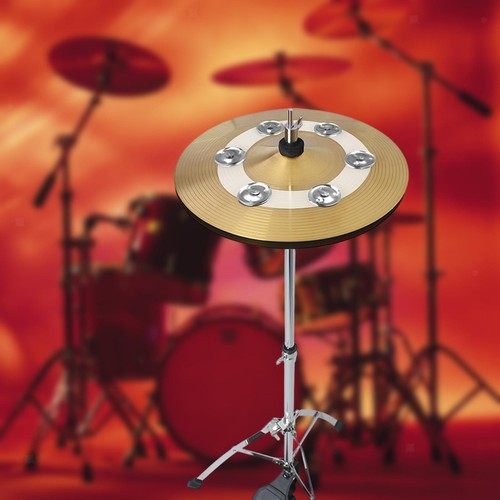 Cymbals Ching Jingle for Stacks Hihats Cymbal Ching Rings Drum Set Tambourine - Picture 7 of 10