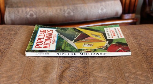 Popular Mechanics August 1957; Fold-Up Home for the Road; Saga of DC-3; Mercury - Picture 4 of 4
