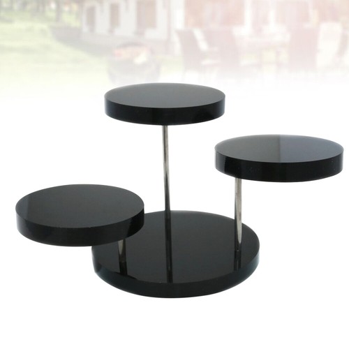 Acrylic Earring Tree Stand Round Acrylic Products Display Riser Stands - Picture 5 of 11