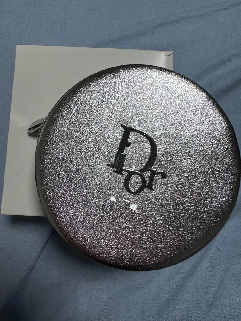2024 Dernier JAPON Christian Dior Nouveauté Sac Pochette Argent Rond NEUF Cadeau Vanity