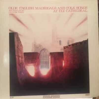 LP John Rutter / The Cambridge Singers Olde English Madrigals And Folk Songs At