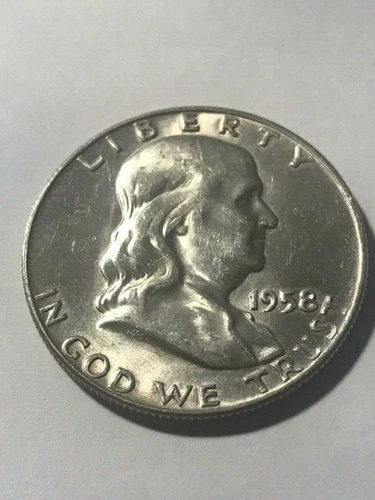 1958-D Franklin Half Dollar XF #690