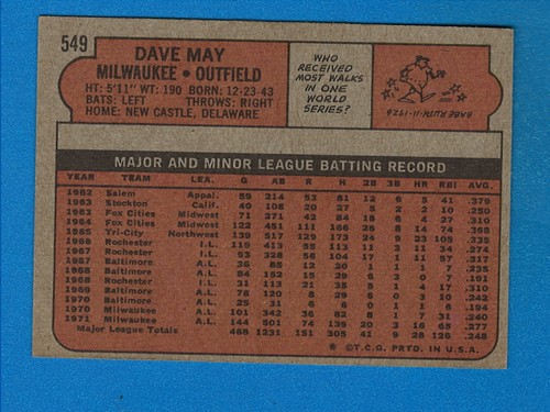 1972 Topps Baseball Many High Grade U-Pick Free Shipping - Picture 522 of 554