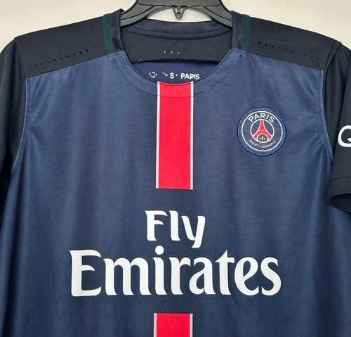 Camiseta de fútbol Paris Saint-Germain para hombre talla mediana color azul - Imagen 3 de 8