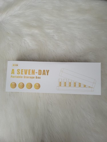 Weekly Pill Organizer 7 Days 2 Times a Day Daily Pill Box FREE SHIPPING - Picture 5 of 8