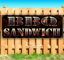 BBQ SANDWICH Advertising Vinyl Banner Flag Sign Many Sizes USA