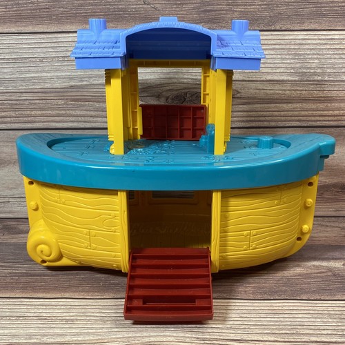 Fisher Price Little People Nosh’s Ark 2005 With Noah And 6 Animals - Picture 5 of 6